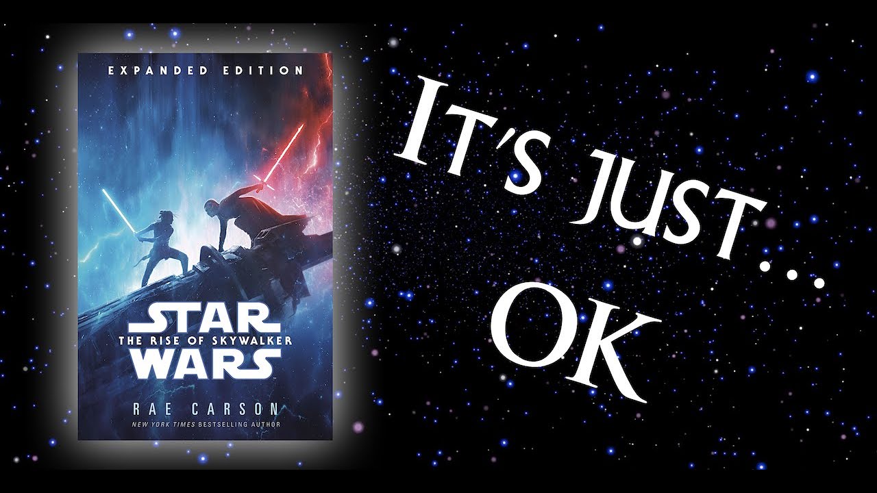 The Rise of Skywalker NOVEL REVIEW...Can it make the movie BETTER?