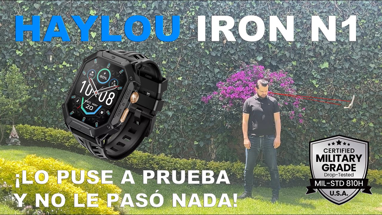 Haylou IRON N1 ⌚ / Lo puse a prueba 👊