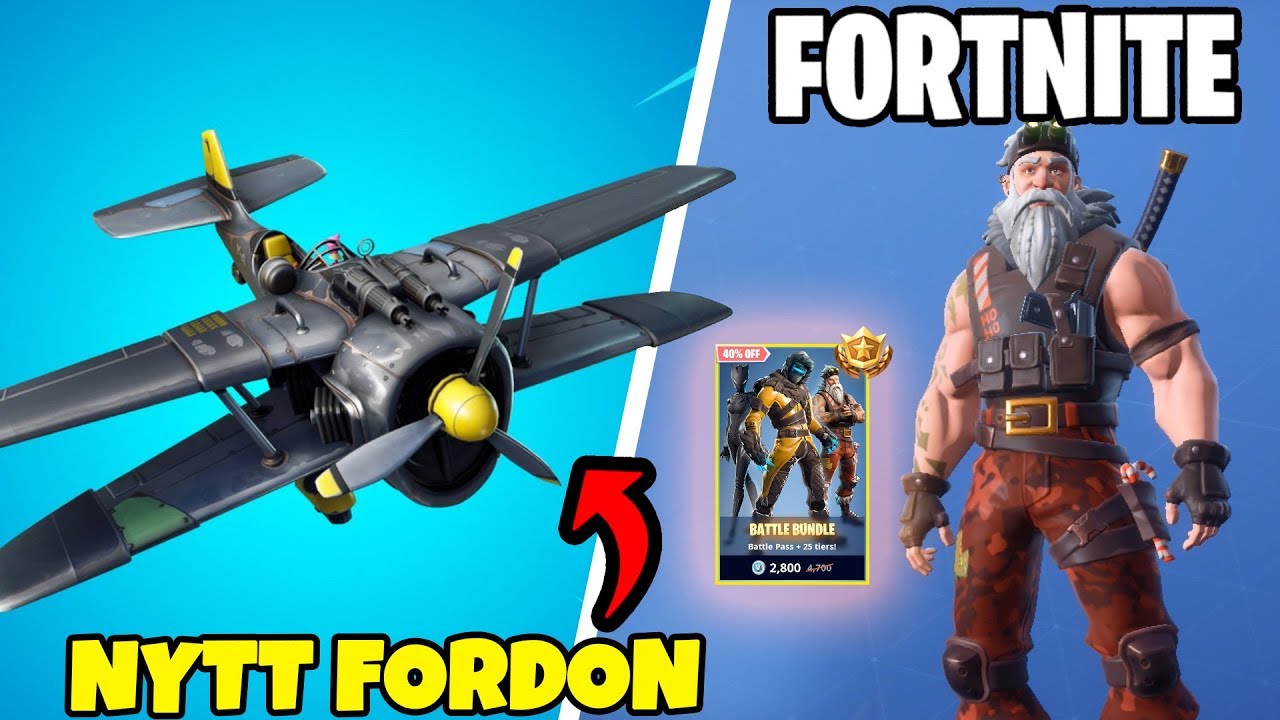 NYTT FLYGPLAN I FORTNITE SÄSONG 7 *KÖPER BATTLEPASS* NY SNÖ-KARTA