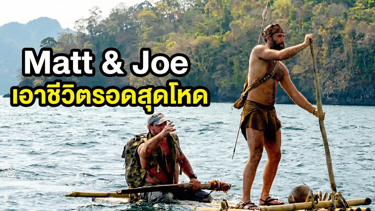 คู่หู Matt และ Joe ท้าทายการเอาชีวิตรอดในพื้นที่อันโหดร้าย