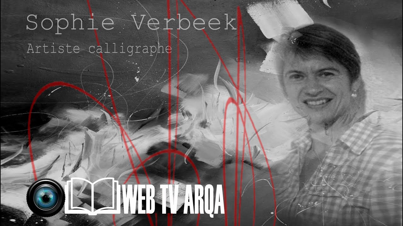 ★ CALLIGRAPHIE #1 Sophie VERBEEK Calligraphe &bull; Devenir ligne, go&ucirc;ter la couleur, savourer le silence