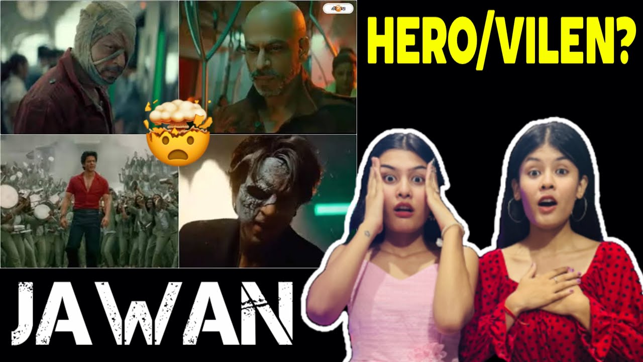 Jawan |Official Hindi Prevue Reaction |Shah Rukh Khan #jawan #reaction #shahrukh #trending #viral