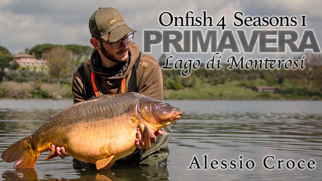 Onfish 4 Seasons | Carpfishing in Primavera al Lago di Monterosi | Alessio Croce (Tiber Angler)