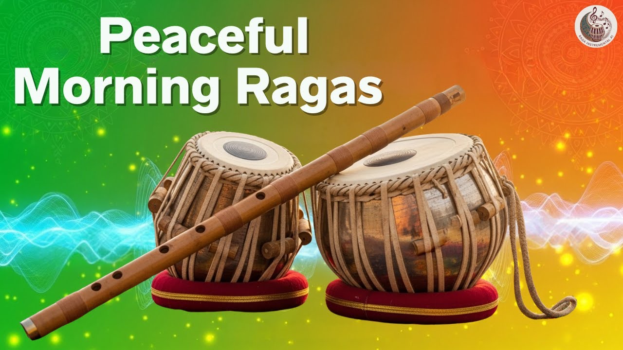 Peaceful Morning Ragas | Calm Indian Classical Music for Fresh Mind @RagaInstrumentalAI