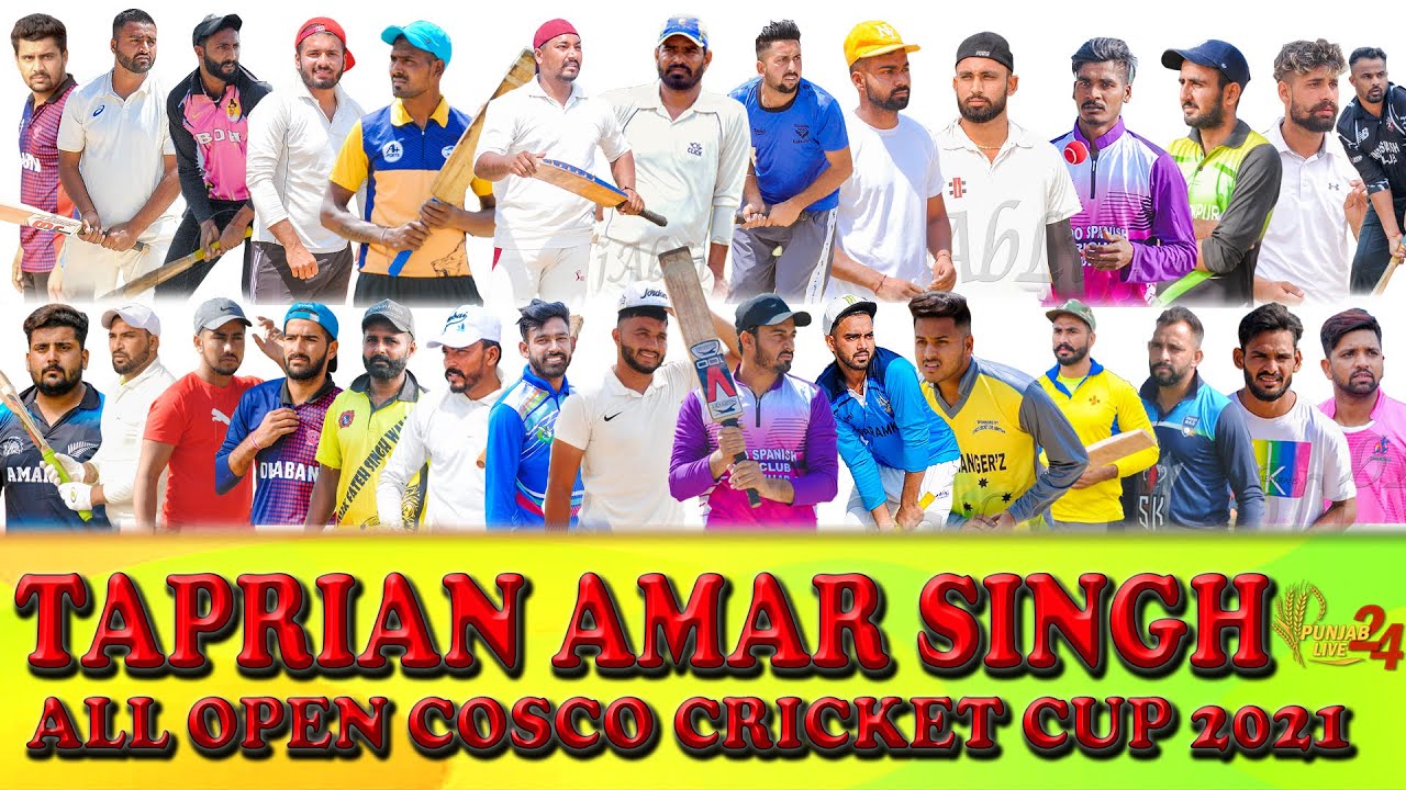 Taprian (All Open) Cosco Cricket Cup 2021