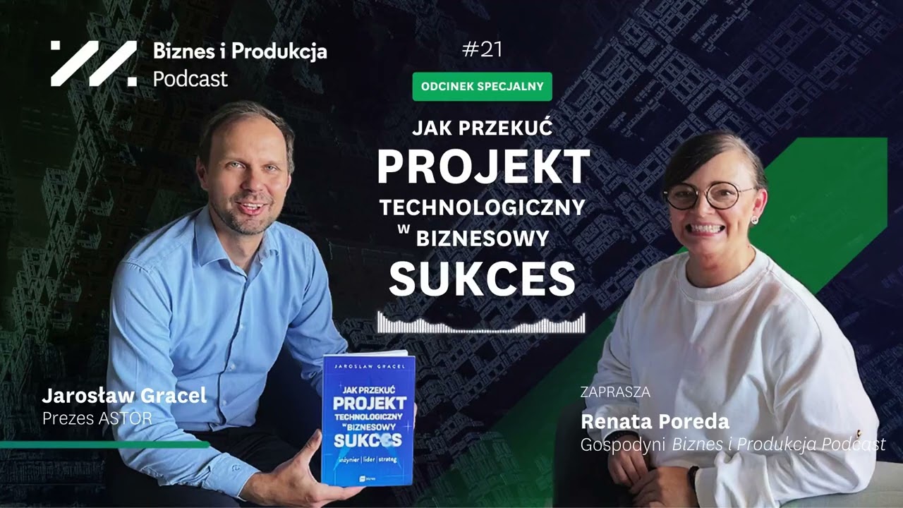#21 Jak przekuć projekt technologiczny w biznesowy sukces? | Biznes i Produkcja Podcast