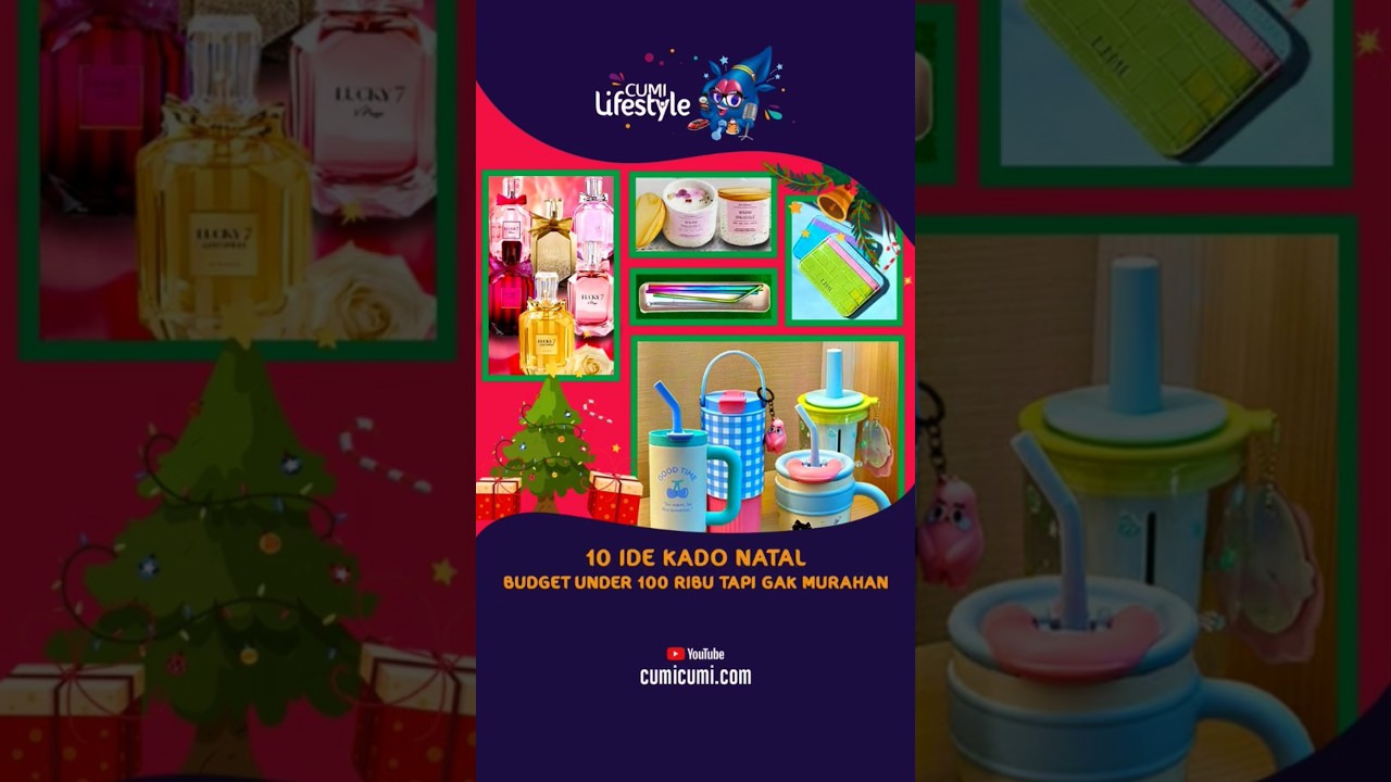 10 Ide Kado Natal Dibawah 100 Ribu Tapi Gamurahan | CUMI LIFESTYLE