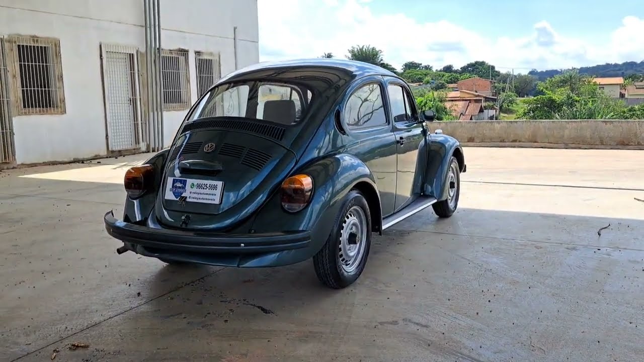 Vw Fusca Itamar 1600 1994 Verde Pinus #reloyautomoveis #vwfusca #vw #fuscas