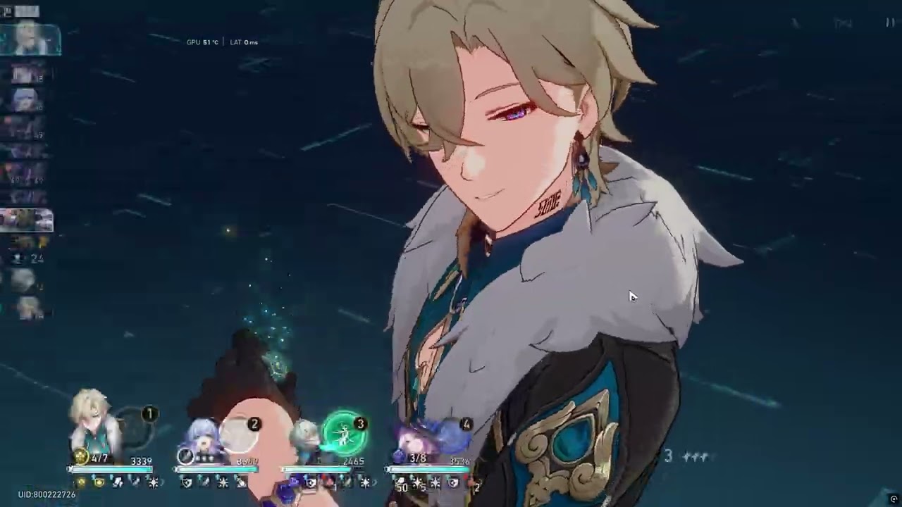 [Honkai Star Rail] MOC 12 - 3.2 - Breath of the Othershore(Mydei/Anaxa/Jade)