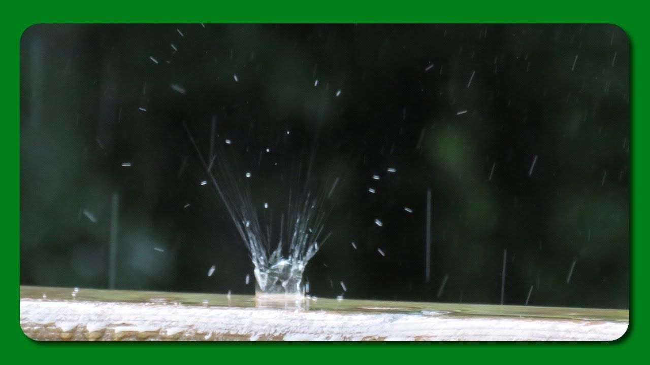 Heavy Rain With Thunder And Lightening