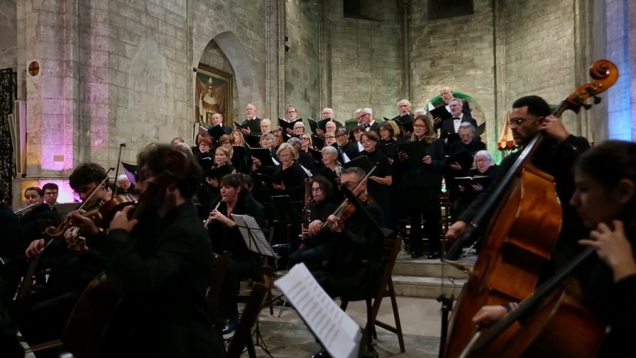 CHOEURS DE PROVENCE CONCERT DU 21/11/25 ABBAYE ST VICTOR MARSEILLE FESTIVAL DES VOIX DES SUDS