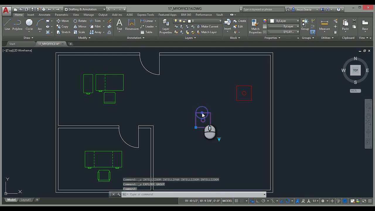 AutoCAD - 17.17 Permitir o negar explotar un bloque