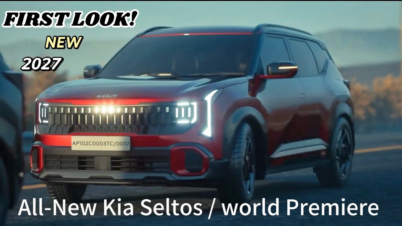 NEW Kia Seltos (2027) - Best compact SUV, Interior, Exterior 
