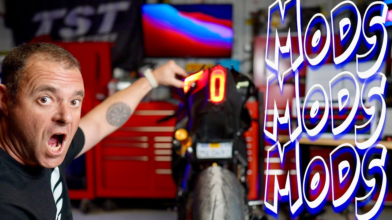 Интегрированные указатели поворота Yamaha R7