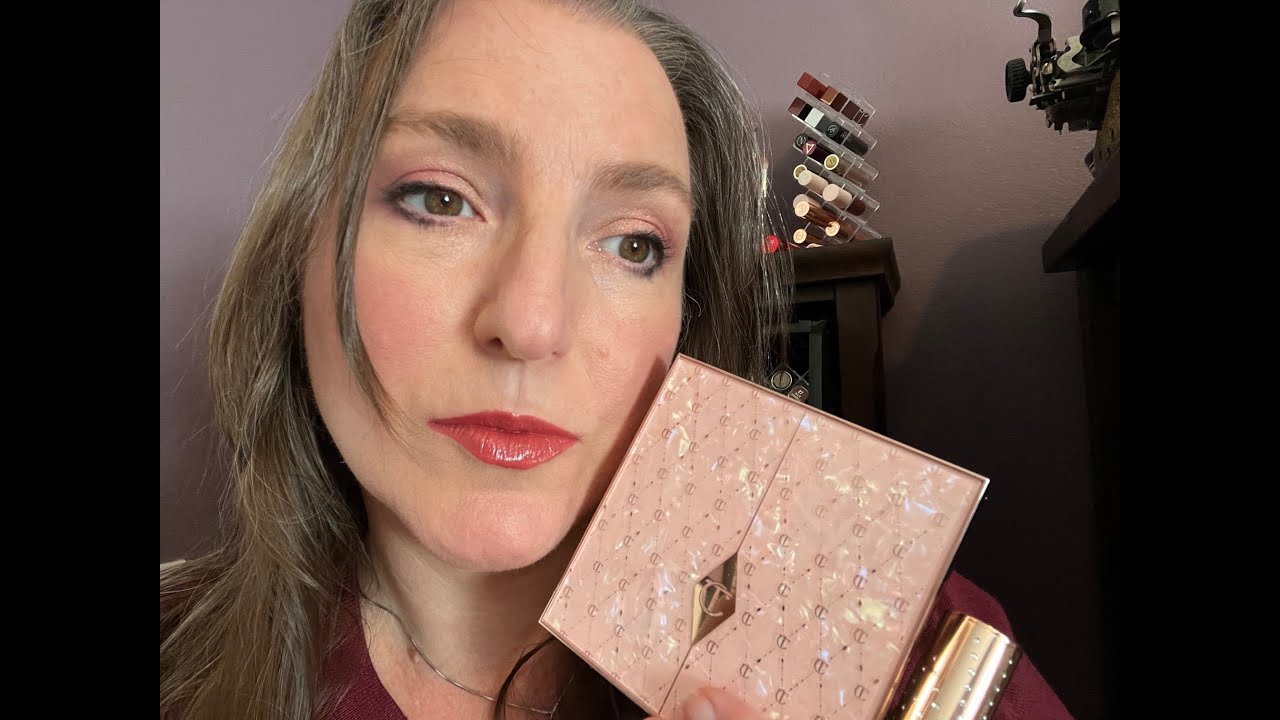 New! Charlotte Tilbury Pillow Talk Beautifying Face Palette and Rosy Seduction Lipstick