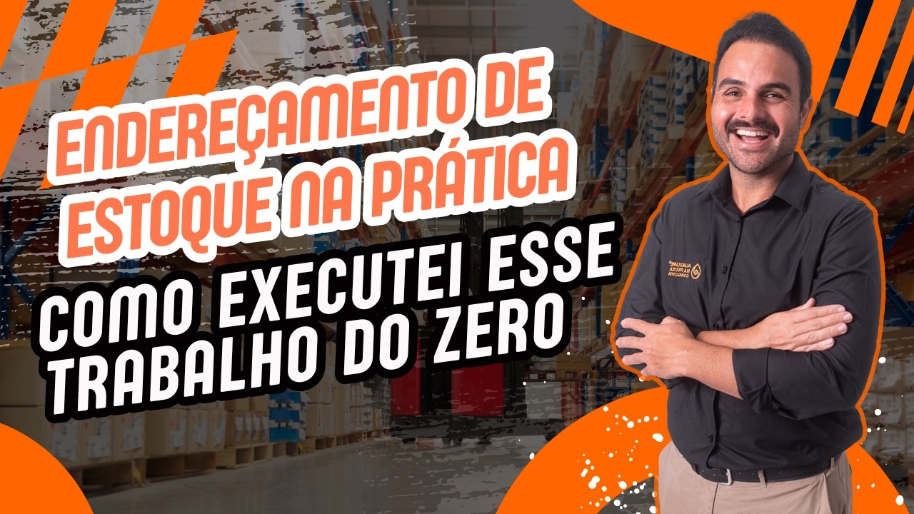 Endereçamento de Estoque na Prática: Como Executei Esse Trabalho do Zero #almoxarifado #almoxarife