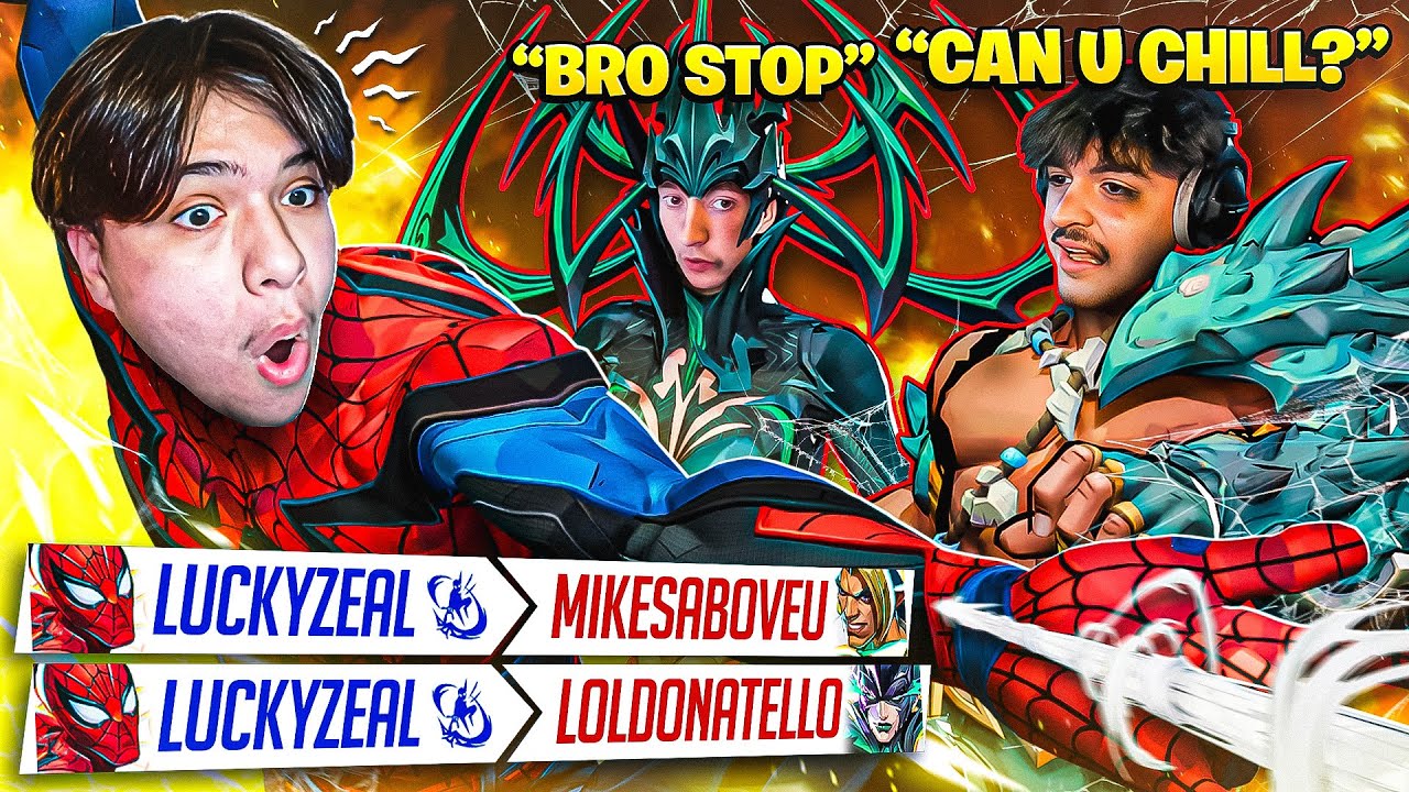 Эти стримеры пытались превзойти моего Человека-паука… (с участием @mikesaboveu и @loldonatello)