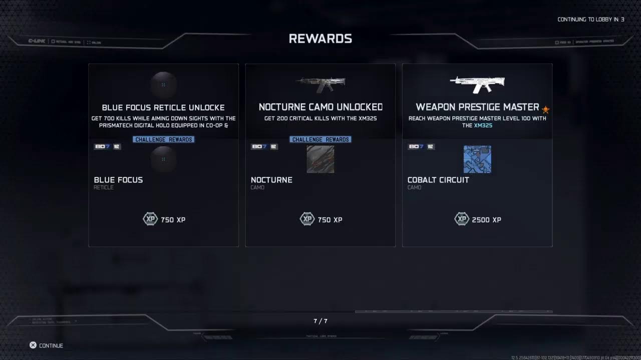 💎PRESTIGE LEGEND LVL 1000💎| 🔥COBALT CIRCUIT CAMO XM325 LEVEL 100 | BO7 Season 2 | Stream #1745