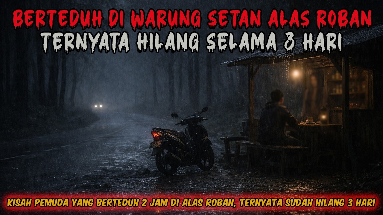 MERINDING PARAH !! BERTEDUH DI WARUNG GAIB ALAS ROBAN - SAAT SADAR TERNYATA SUDAH TIGA HARI