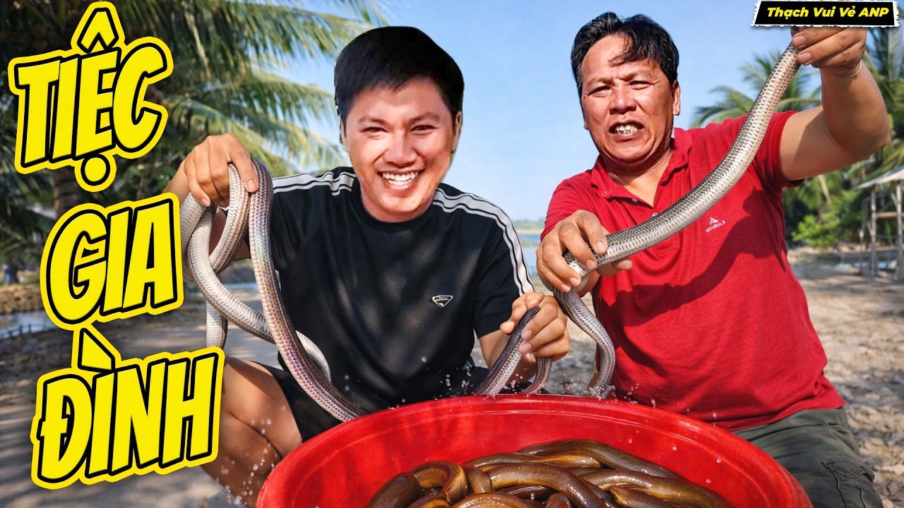 Mùng 3 Qua Nhà Anh Trai Làm Buổi Tiệc Đại Gia Đình Với Món Đặc Biệt - Thạch Vui Vẻ ANP