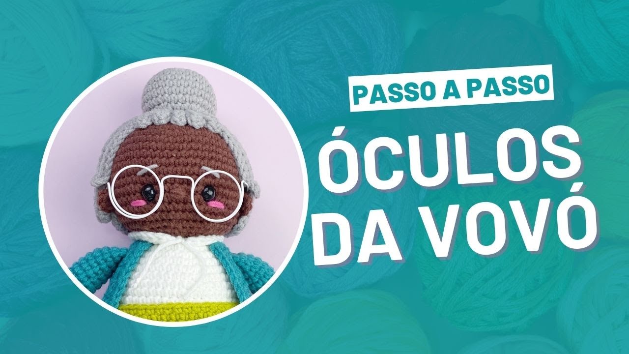 🔥007 - Óculos da vovó feito com arame de caderno