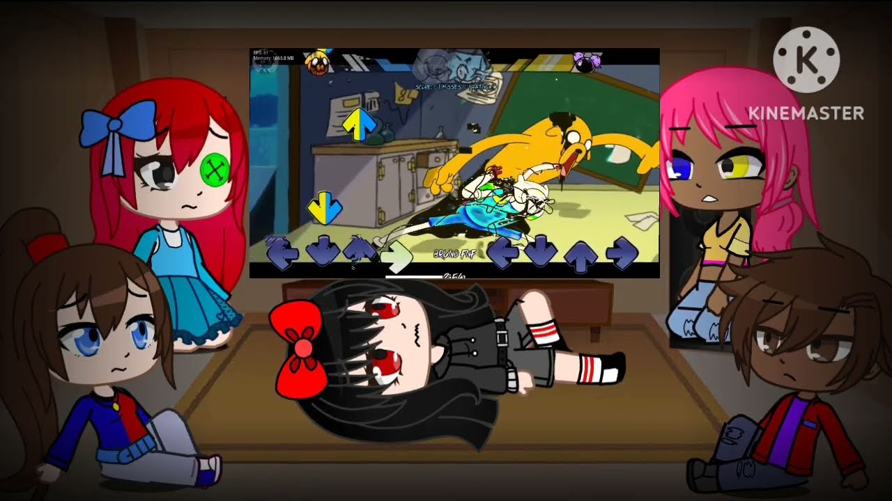🤡🎪The Amazing Digital Circus React to FNF Suffering Siblings😾👦