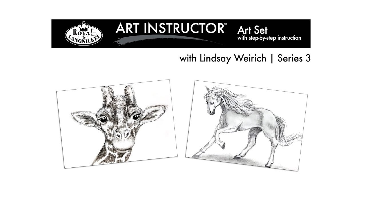 Royal & Langnickel - Art Instructor Series 3 - Sketching with Lindsay Wielrich