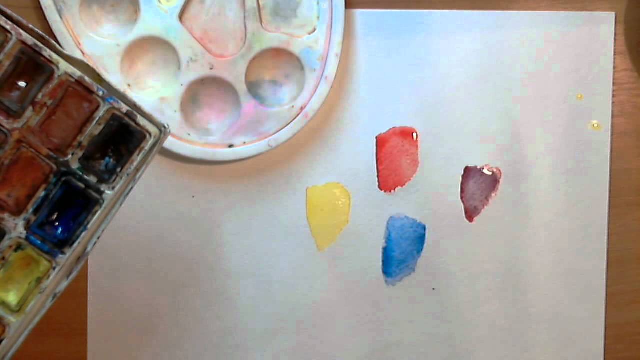 Смешение красок