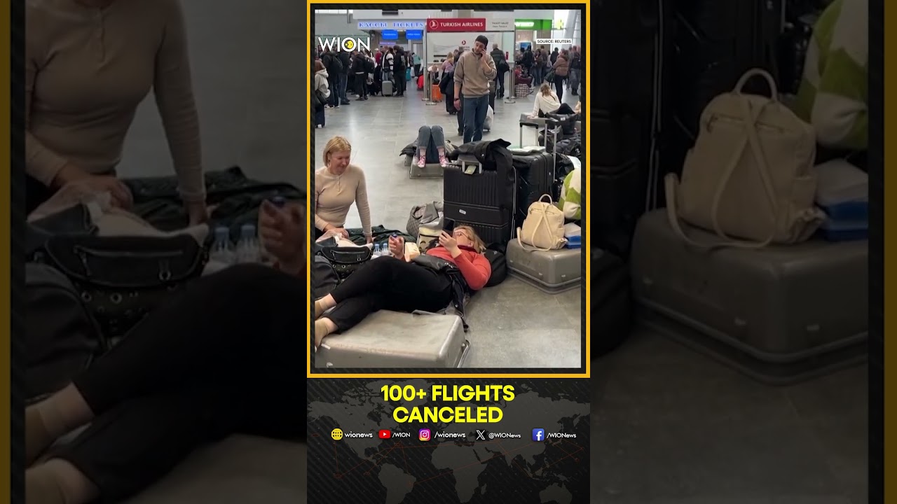 St. Petersburg Airport: 100 Flights Grounded, Passengers Sleep on Floors Amid Ukraine Drone Swarm