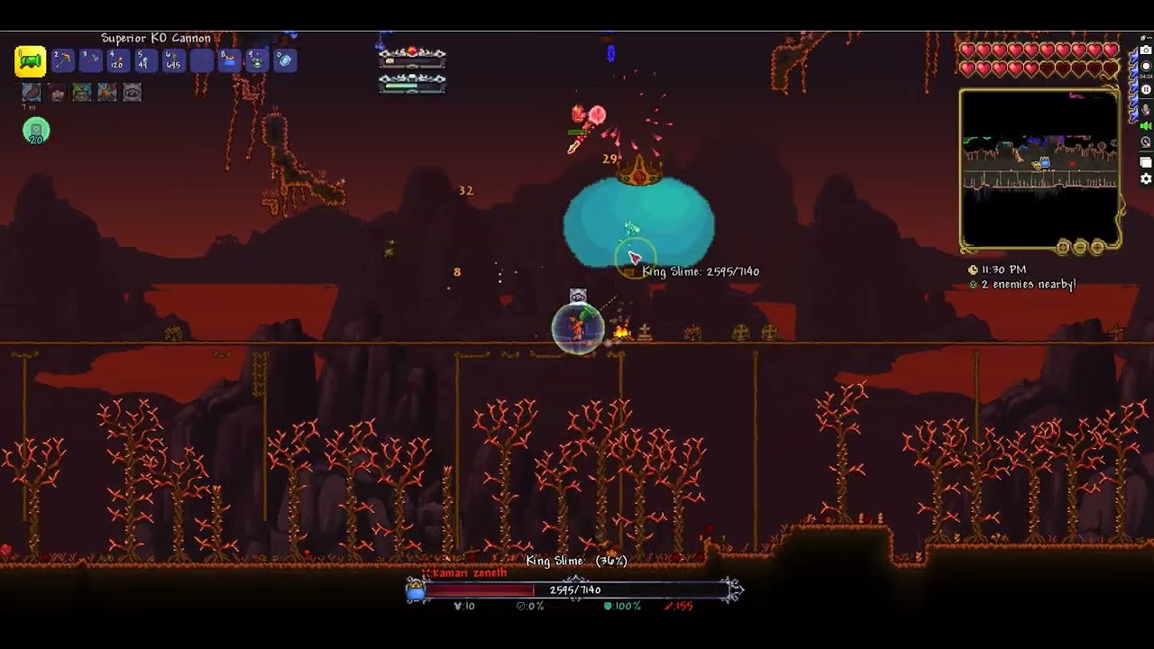 teraria getfixedboi seed part 15 (kingslime and torchgod beaten)