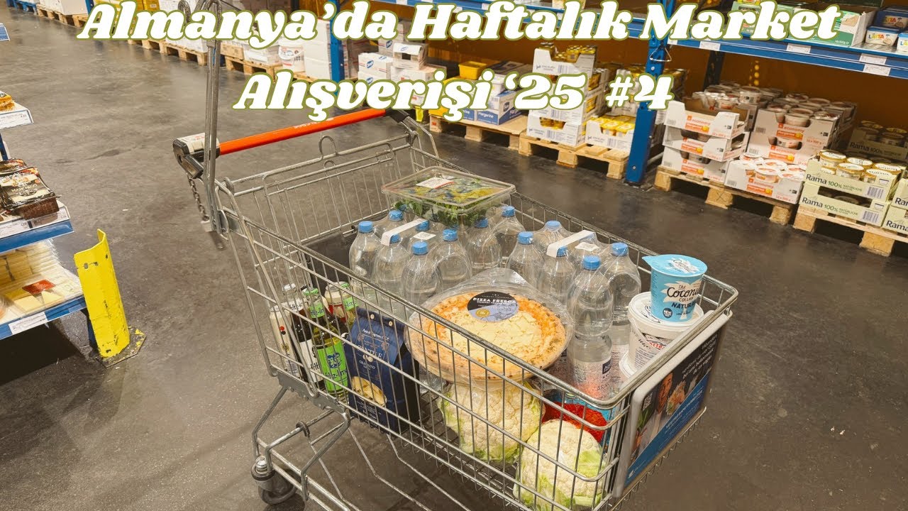 Almanya'da haftalık market alışverişi '25 #4 | Penny, Lidl, Selgros - SuperBowl Haftası