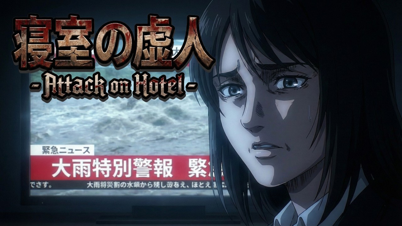 AI架空アニメ『寝室の虚人- Attack on Hotel -』OP主題歌～MAEBASHI！STAY！NIGHT！～【時事】