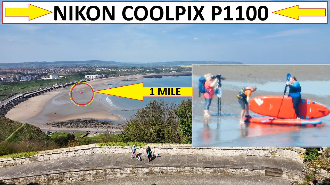 NIKON COOLPIX P1100 - COASTAL ZOOMING AT THE East Coast of the UNITED KINGDOM in SCARBOROUGH