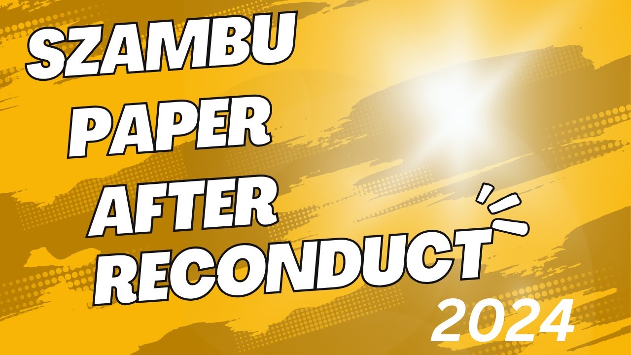 Szambu official paper after reconduct 2024 | Mdcat 2024 updates today #mdcat  #szambu