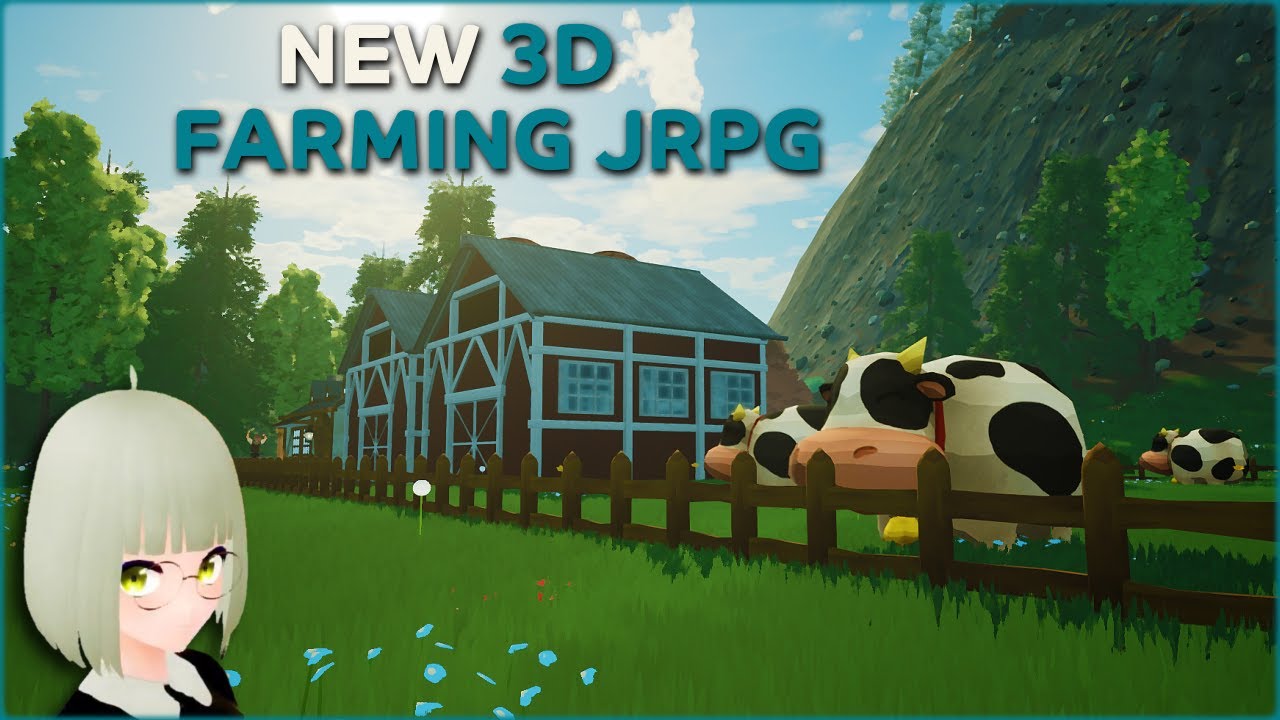 New Up and Coming 3D Farming Game, Inspired by Stardew Valley, Harvest Moon, & Persona | Sunnyside