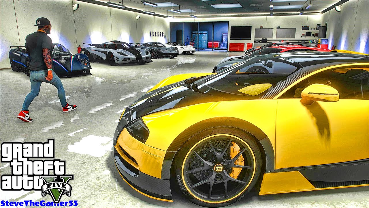 Millionaire's Car Collection 2 in GTA 5|  Let's Go to Work| GTA 5 Mods| 4K