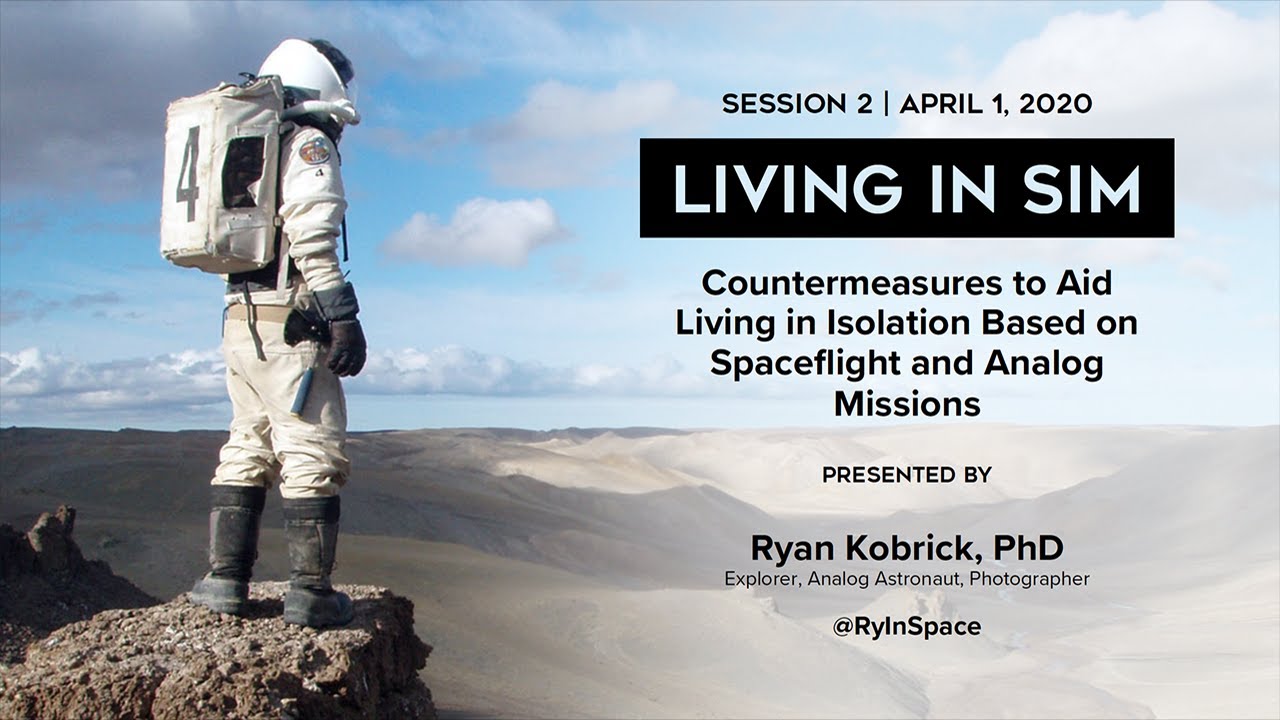 Living in Sim: Countermeasures to Aid Living in Isolation Based on Spaceflight and Analog Missions