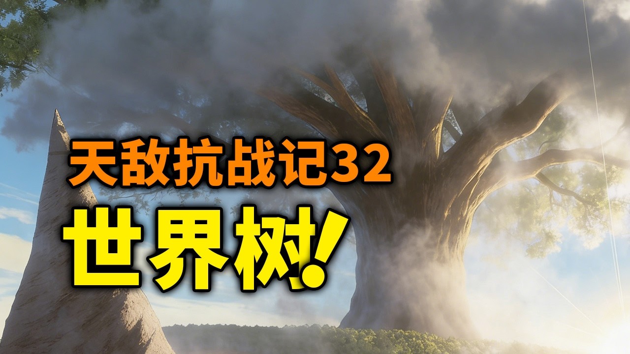 【天敌抗战记】32话：「世界树」登场！继神明和哥斯拉后又一超级天敌！