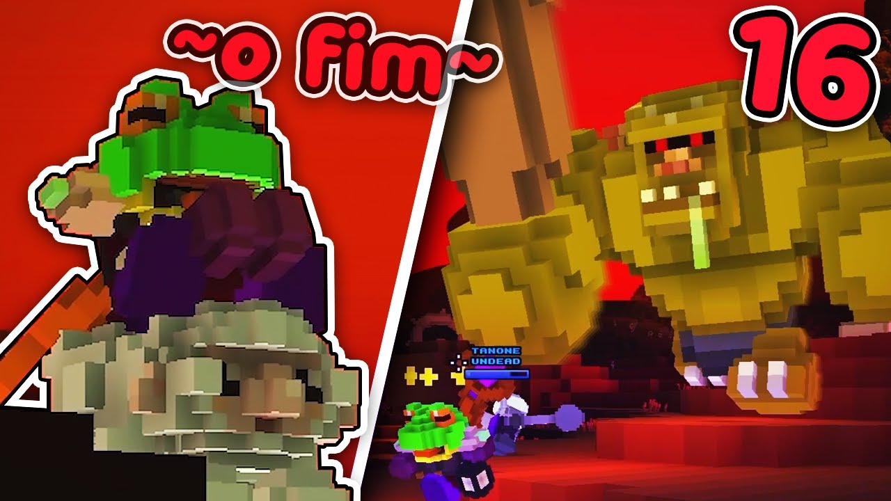 O fim dos PEBA diretamente do INFERNO o cube world 😥🔥