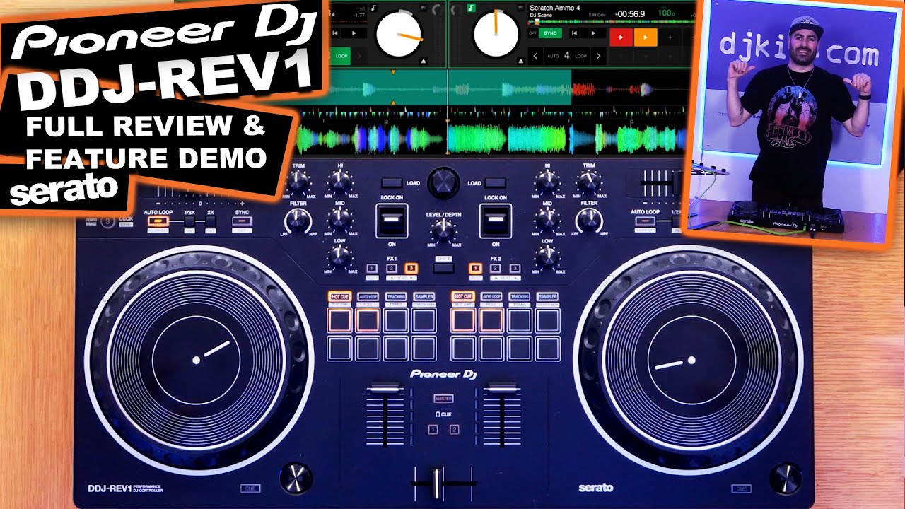 Pioneer DJ DDJ-REV1 - Full review & feature demo - What's it actually like? #TheRatcave