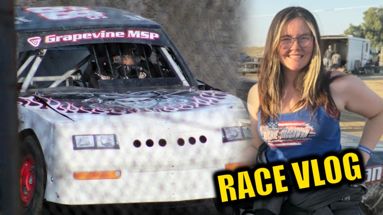 Fireworks and Stock Car Racing at Bakersfield Speedway KCRP - RACING VLOG
