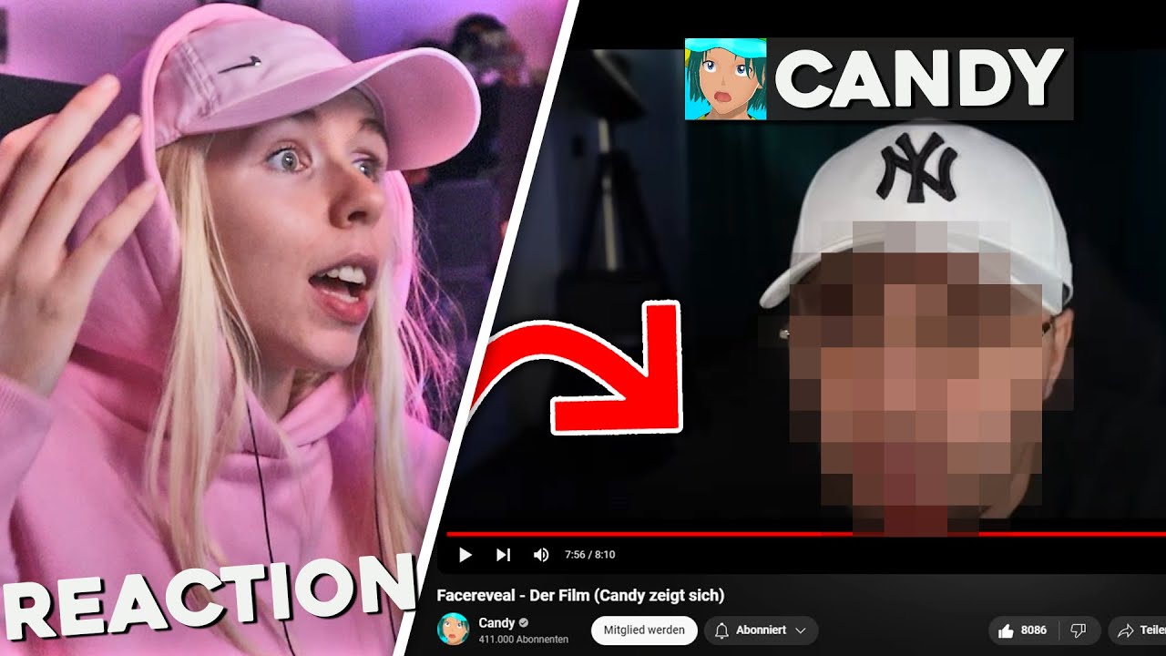 ELINSKI REAGIERT auf CANDYS FACE REVEAL