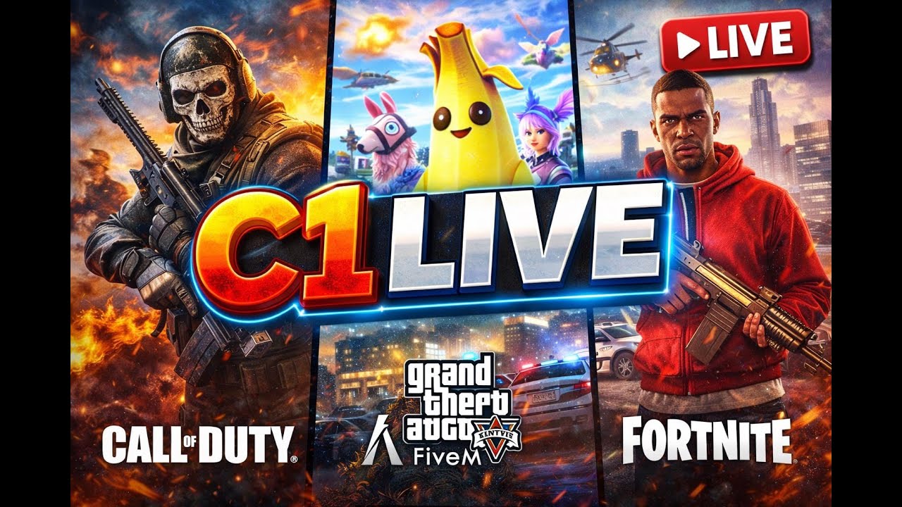 LIVE🔴$BGM4L$ -- 24/7 C1 STREAM -- GTARP-FN-COD
