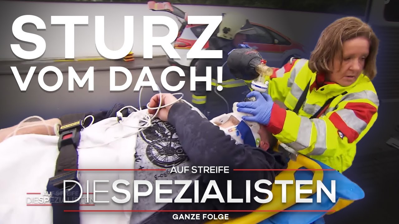 Feuer auf dem Dach, Mann stürzt in die Tiefe! Rettungseinsatz eskaliert | Die Spezialisten | SAT.1