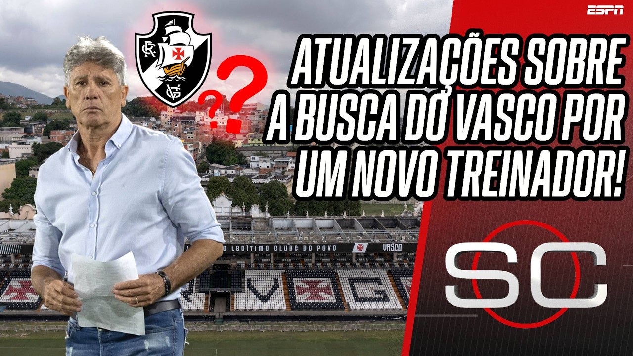 REVIRAVOLTA! RENATO GAÚCHO RECUSA PROPOSTA PARA SER TÉCNICO DO VASCO; VEJA DETALHES
