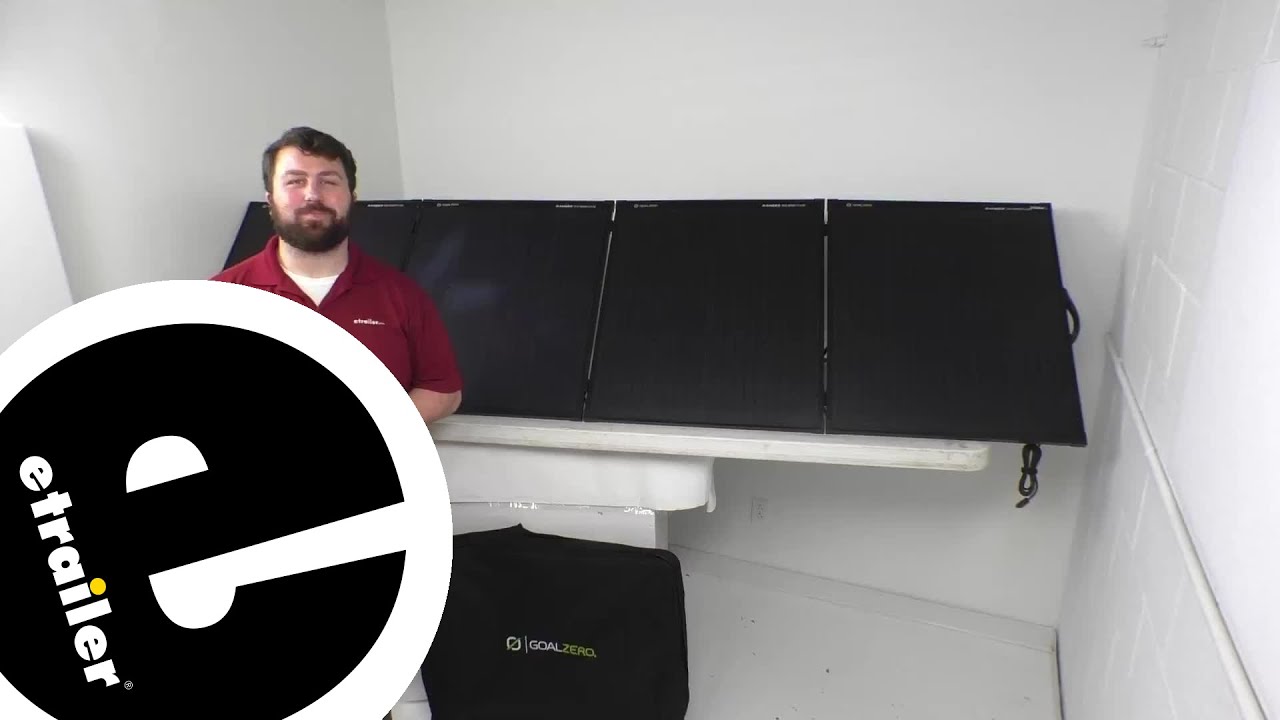 etrailer | Goal Zero Ranger 300 Solar Panel Feature Review