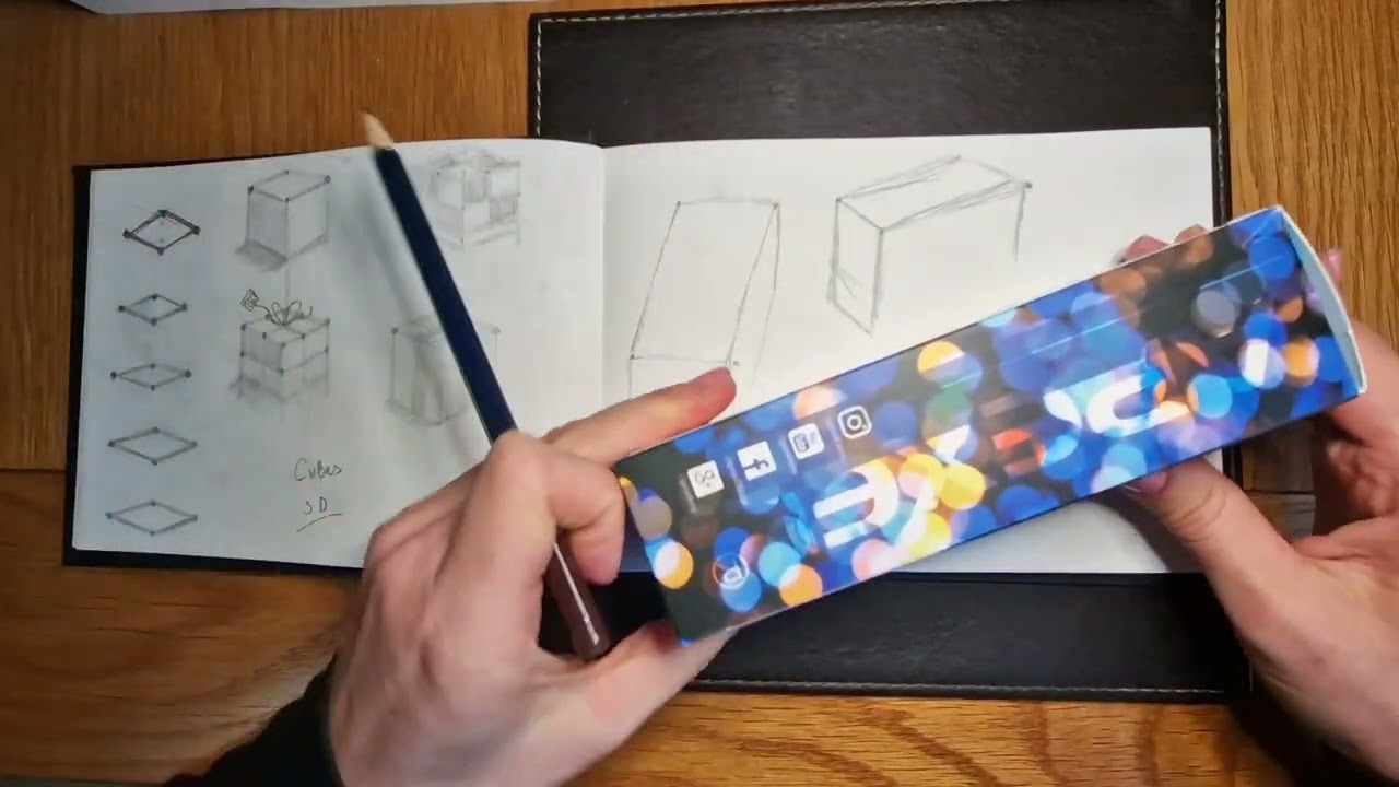 Drawing 3D Boxes | Beginner Perspective & Shading Practice (Talking). Ep.12