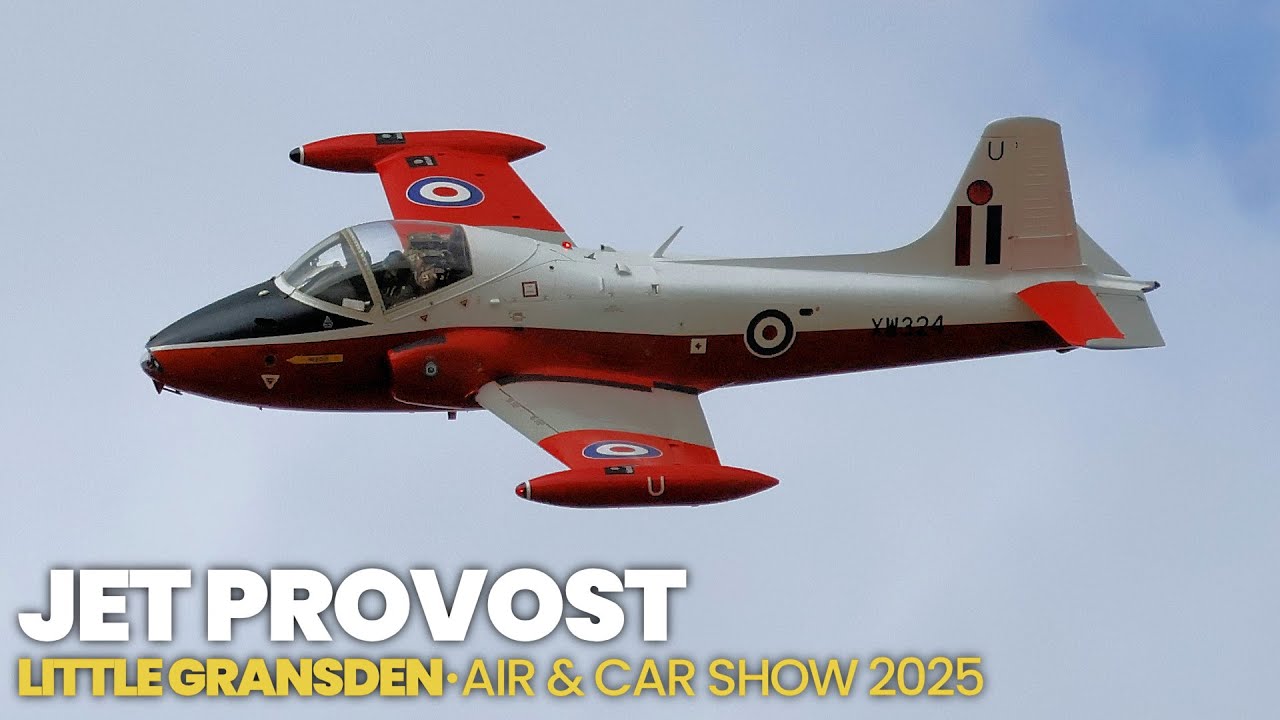 Jet Provost • Авиа- и автосалон в Литл-Грэнсдене