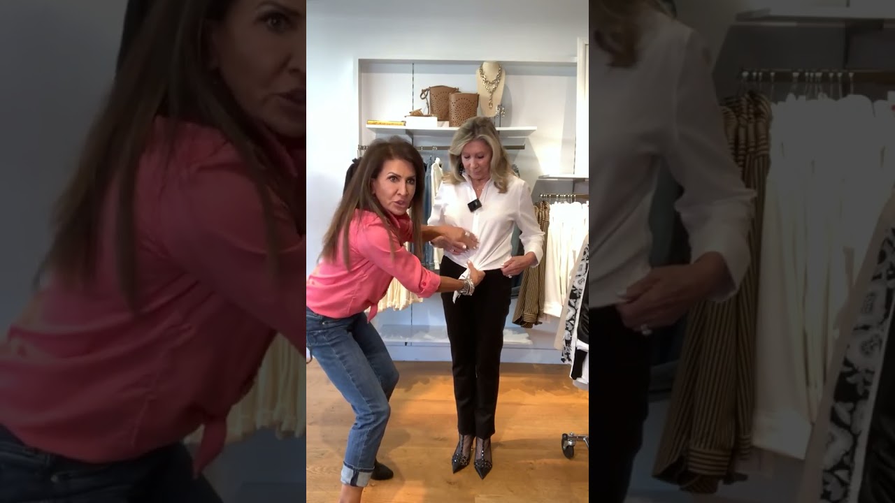 Sher's famous Bunny Tie Hack