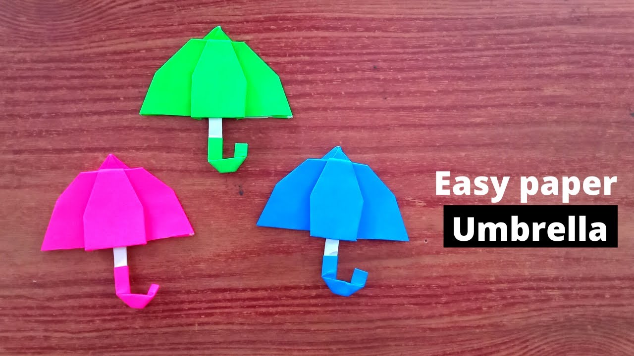 Easy Paper Umbrella | Craftboat